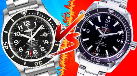 breitling watches vs omega|Breitling superocean vs omega seamaster.